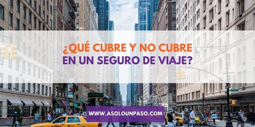 Lo que no cubre un seguro de viaje típico 1 lo que no cubre un seguro de viaje tipico